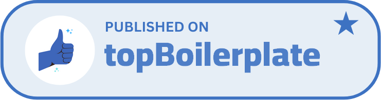 Published on TopBoilerplate | topboilerplate.com